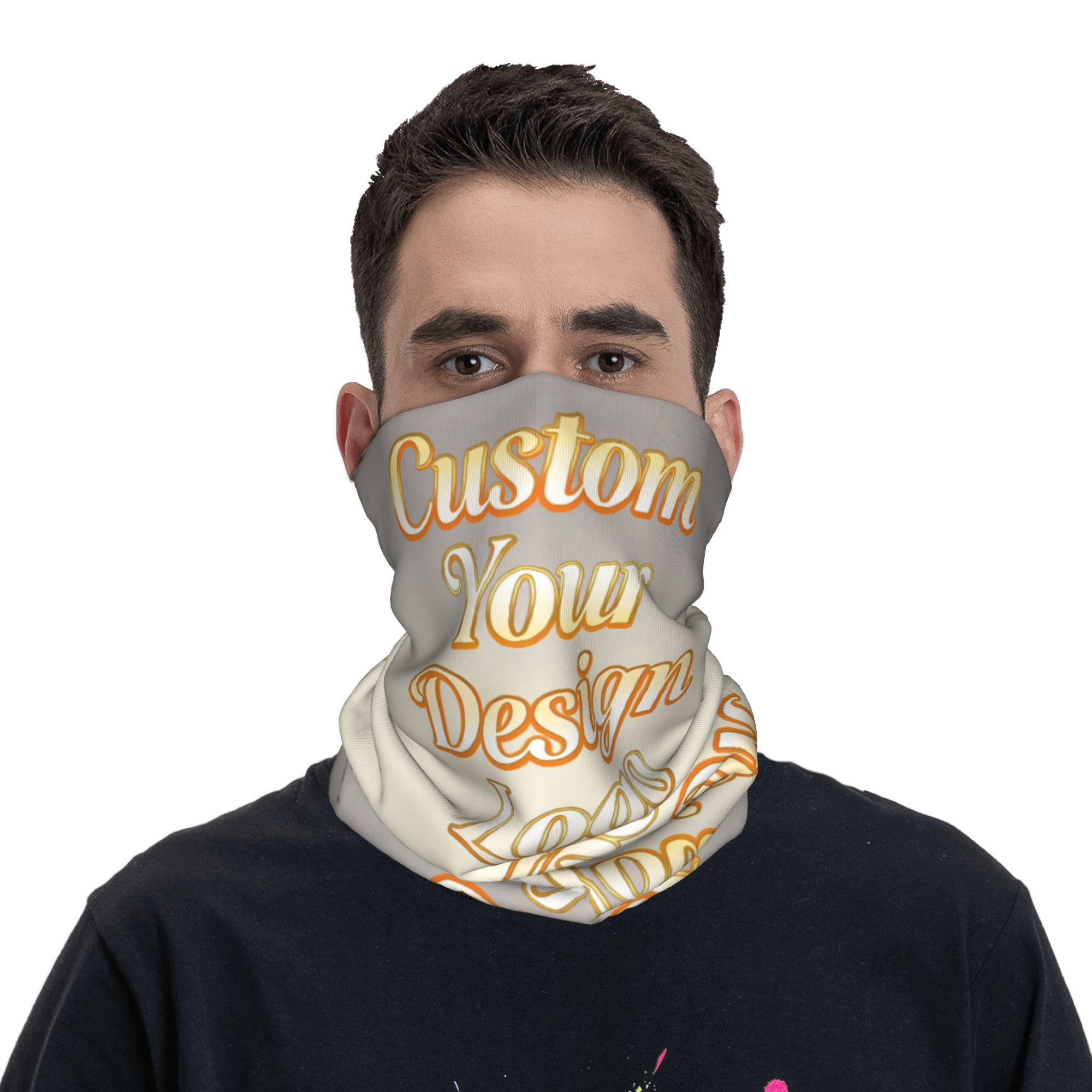 Initial Ring Custom - Bandana Personalizzata con Foto e Nome,