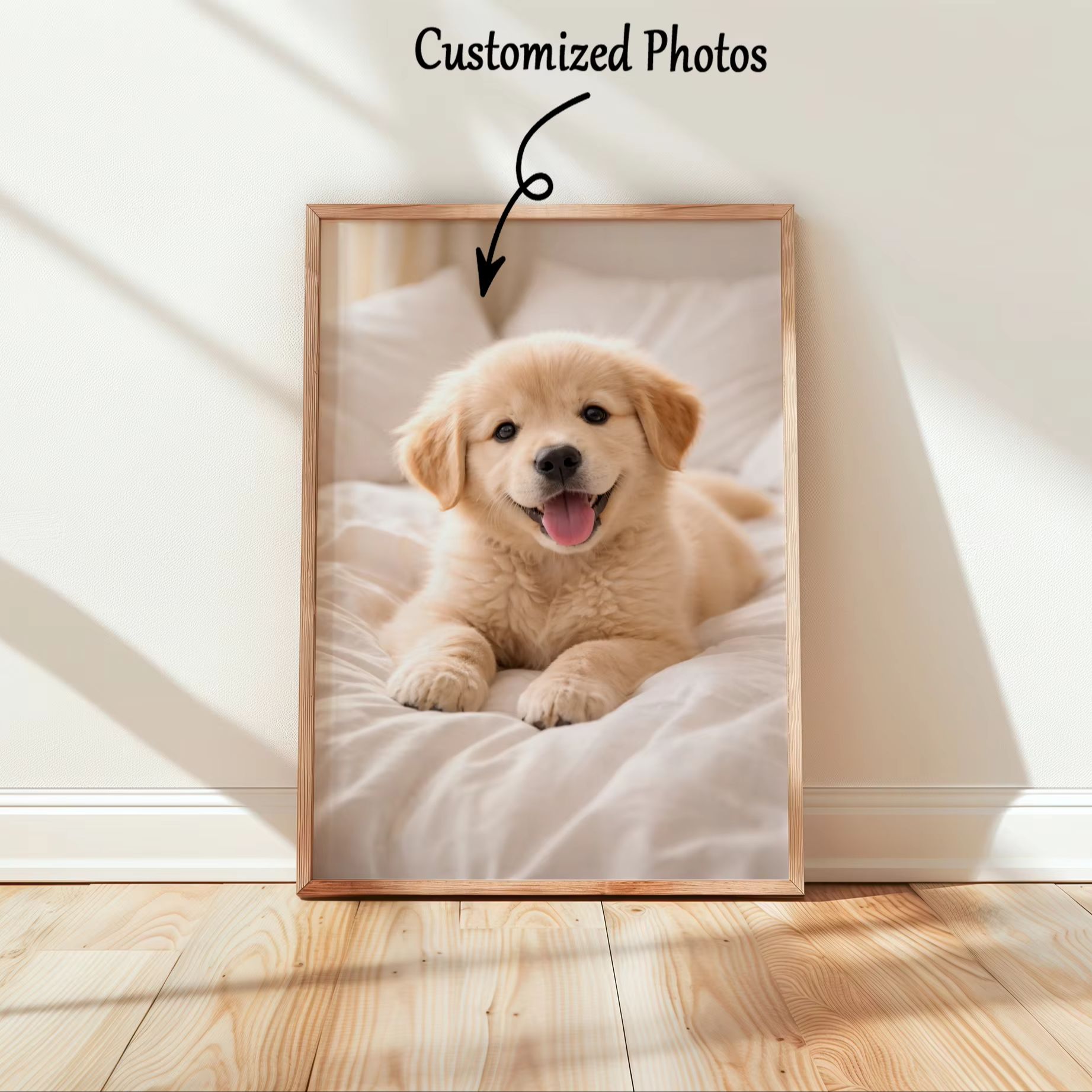 Pet Portrait Custom - Stampa su tela personalizzata con foto,