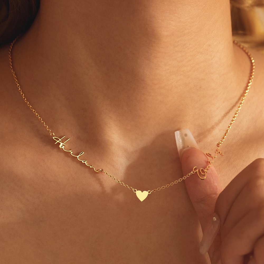 Lemegeton Collana con nome per - Birth Flower Necklace recensione e prezzo