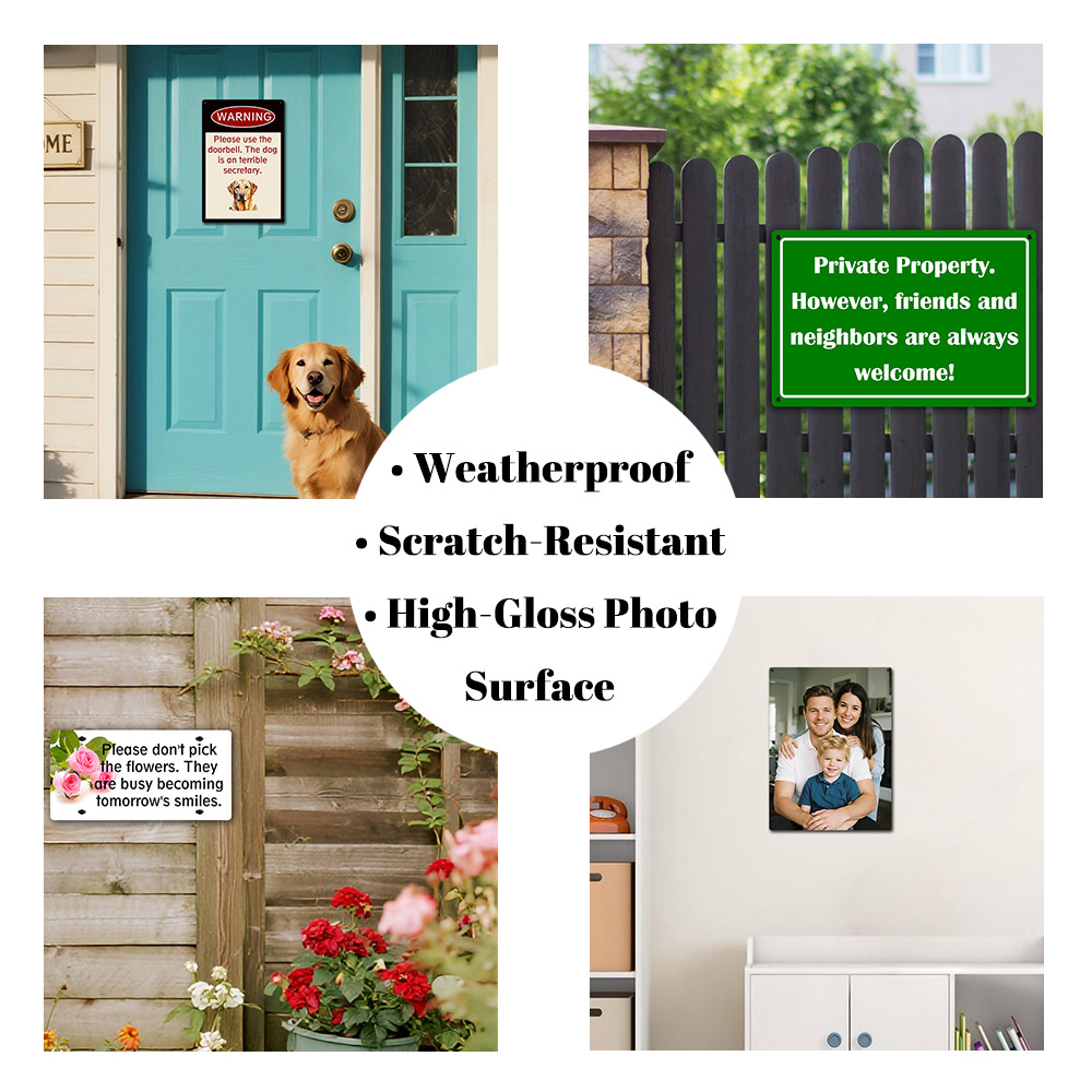 Insegna in metallo di allumini - Pet Portrait Custom recensione e prezzo