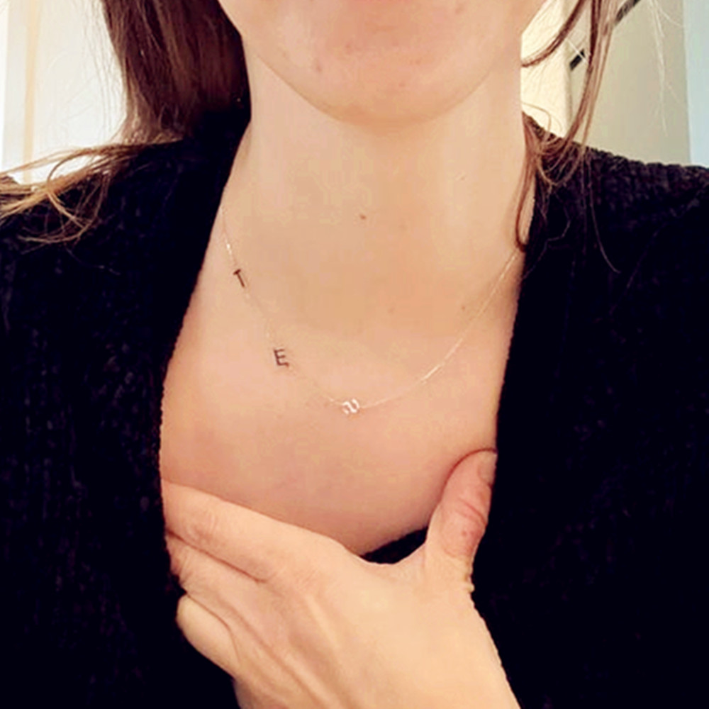 Collana con Iniziale Personali - Birth Flower Necklace recensione e prezzo
