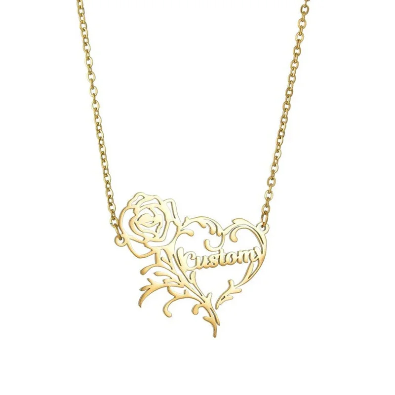 Nome personalizzato collana co - Birth Flower Necklace recensione e prezzo