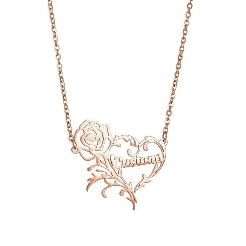 Nome personalizzato collana co - Birth Flower Necklace recensione e prezzo