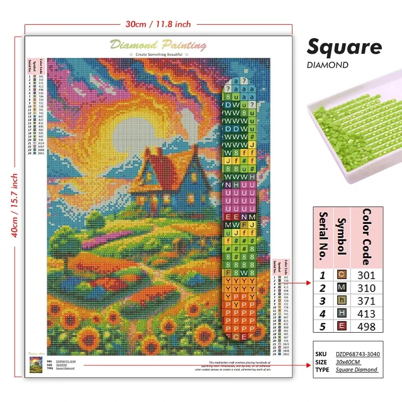 Kit per pittura con strass, Ma - Photo Mosaic Print recensione e prezzo