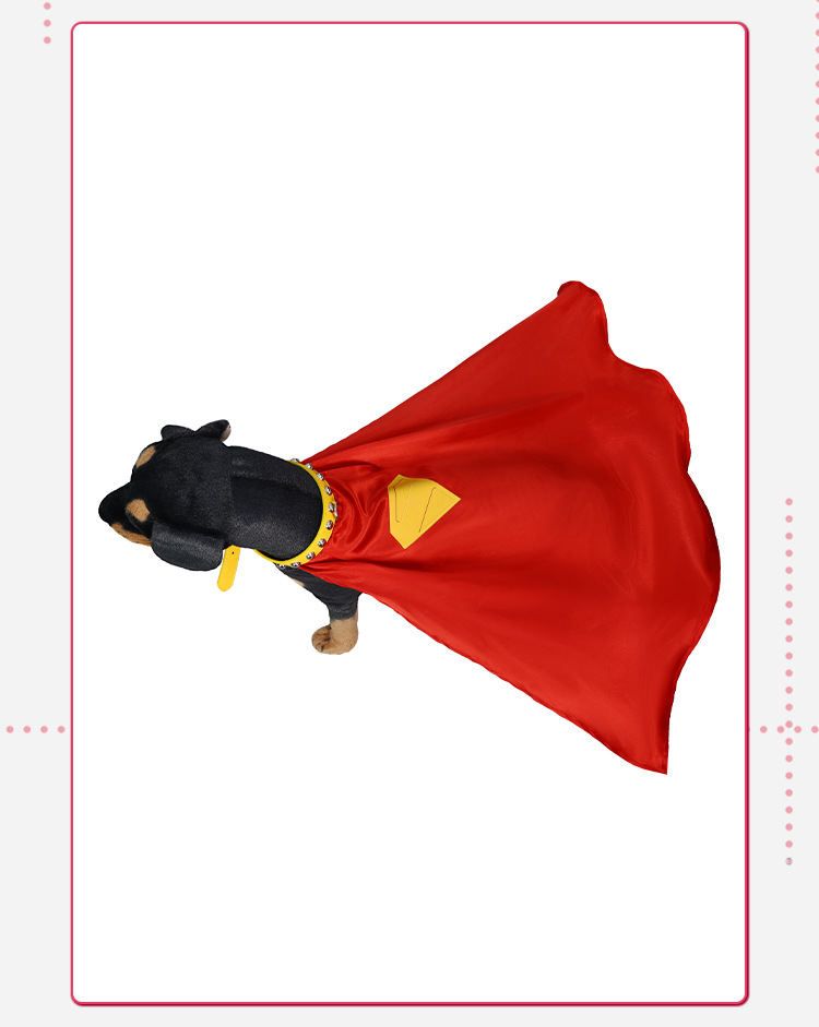 Mantello Cosplay Rosso Krypto, - Pet Portrait Custom recensione e prezzo